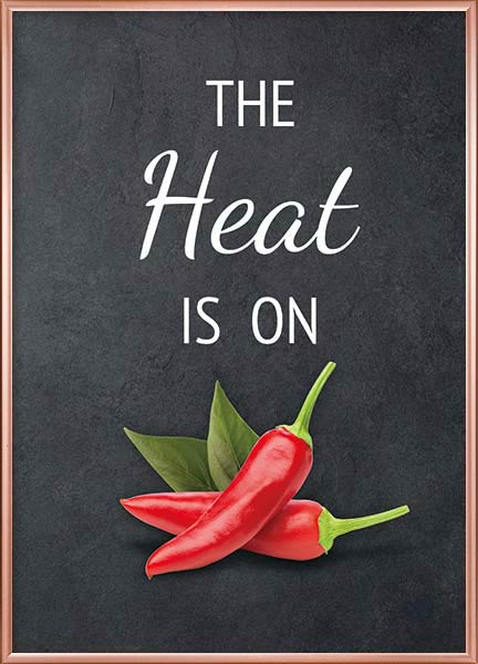 Plakat - The heat is on