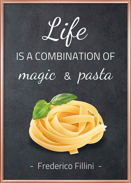 Plakat - Pasta magi