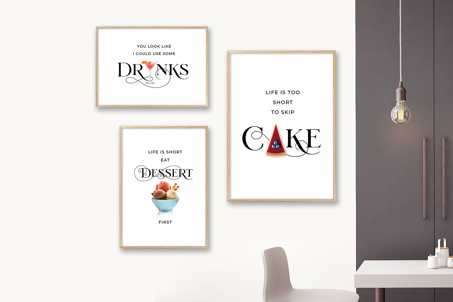 Bestil dette plakatsæt food_ppset07