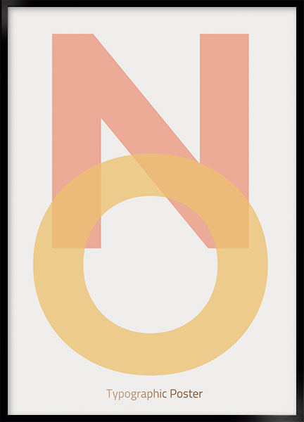 Plakat - No